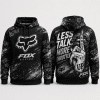 Less Talk, More Throttle- Fox Racing Hoodie X44
