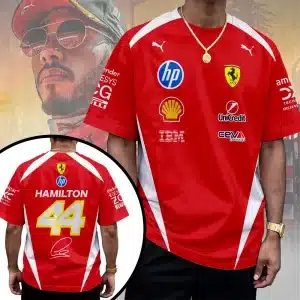 Lewis Hamilton x Scuderia Ferrari 3D Apparel