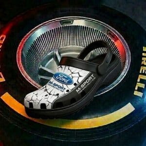 M Sport Ford World Rally Team Inspired Clogs Shoes For Men Woman and Kids