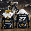 Malcolm Stewart Rockstar Energy Husqvarna Factory Racing AMA Supercross 2026 Premium Hoodie