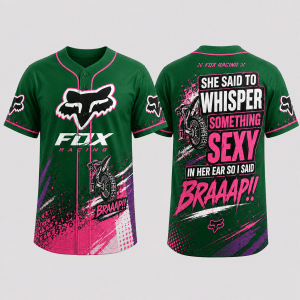 Motocross – I said Braap – 3D Apparel X16 – Green