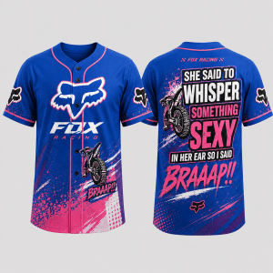 Motocross – I said Braap – 3D Apparel X16 – Blue
