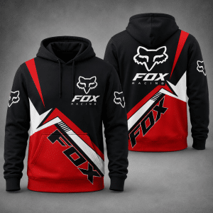 Custom name AMA Motocross Motocross Hoodie – Fox Racing X12 Fox Racing for motocross girls and dirt bike riders - Fox Racing view 1