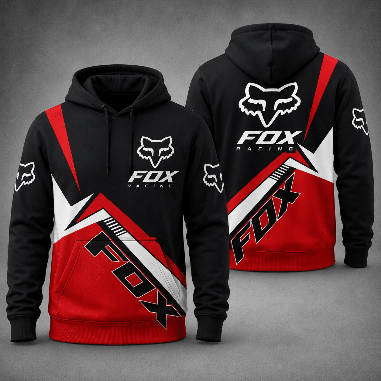 Motocross Hoodie - Fox Racing X12 view 4