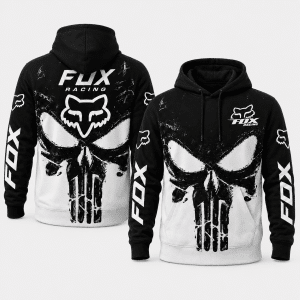 Fox Racing Punisher Skull Hoodie X34