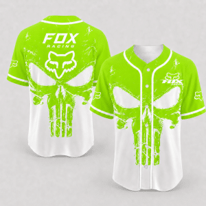 Custom name braapgirls Fox Racing Punisher Skull Purple Hoodie X34 Fox Racing for motocross girls and dirt bike riders - Fox Racing view 1