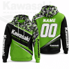 Motocross Kawasaki Hoodie