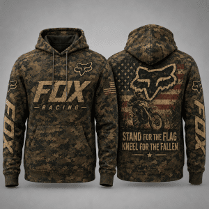 Motocross Racing – Stand For The Flag Fox Racing 3D Apparel – US Army