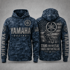 Motocross Racing – Stand For The Flag – Yamaha Racing – US Navy