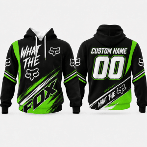 Motocross – What The Fox – 3D Apparel X15 Green