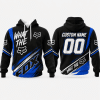 Motocross – What The Fox – 3D Apparel X15 Blue
