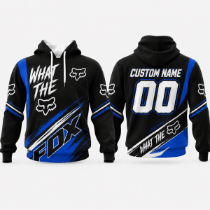 Motocross – What The Fox – 3D Apparel X15 Blue