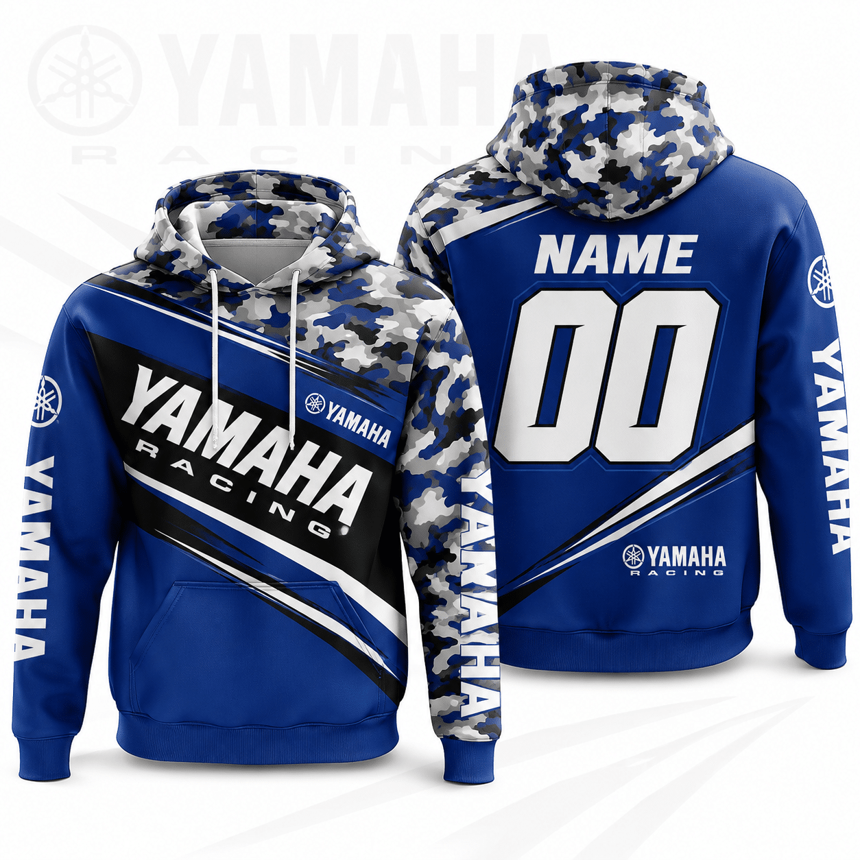 Motocross Yamaha Racing Hoodie