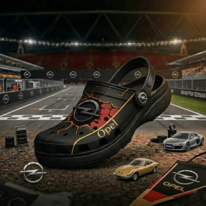 Opel Inspired Clogs Shoes