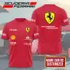 Personalized Scuderia Ferrari 3D Apparel