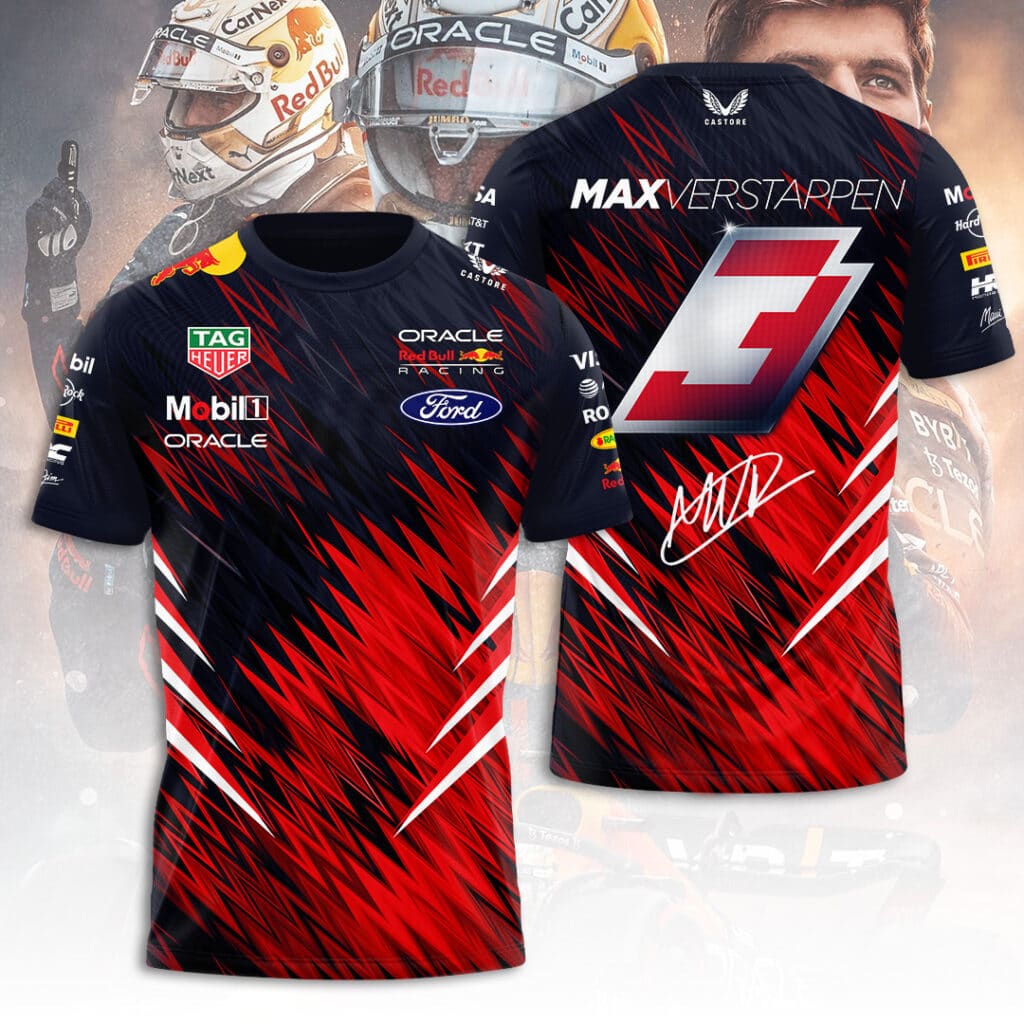Red Bull Racing x Max Verstappen 3D Apparel - TANTN19512 view 3