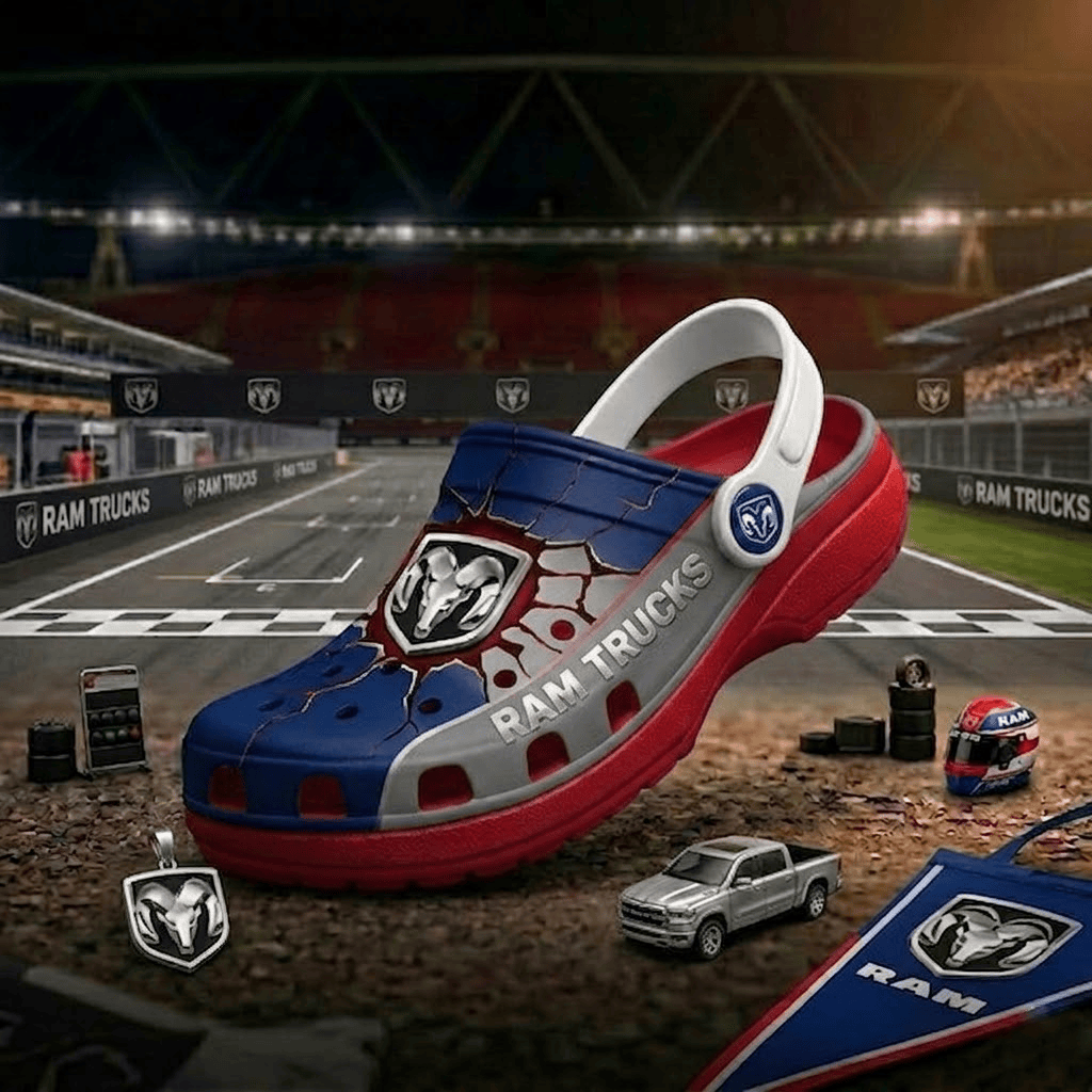 Ram Trucks Inspired Clogs Shoes