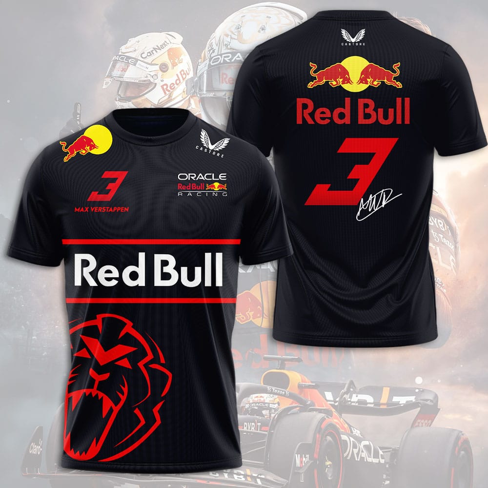 Red Bull Racing x Max Verstappen 3D Apparel - TMTHU3306