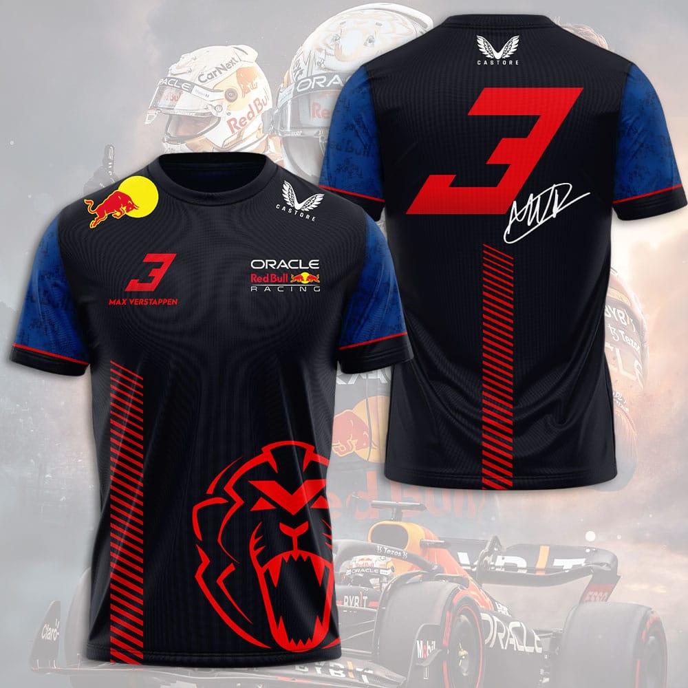 Red Bull Racing x Max Verstappen 3D Apparel - TMTHU3396