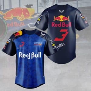 Custom name Red Bull Racing Red Bull Racing x Max Verstappen 2026 Baseball Jersey – HOATT16045 Full Custom Name 2024 for motocross girls and dirt bike riders...