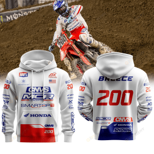 Ryan Breece MCR Racing AMA Supercross 2026 Premium Hoodie