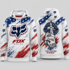Shut The Fxck Up – Fox Racing USA Flag Hoodie X46