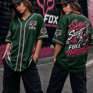 Sweet, Sassy & Full Throttle – Braapgirls 3D Apparel – Green