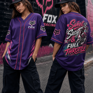 Sweet, Sassy & Full Throttle – Braapgirls 3D Apparel – Purple