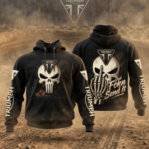 Motocross Hoodie – Fckn Send It – Triumph