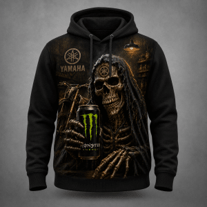 Custom name braapgirls Yamaha Racing Motocross Apparel X25 Hoodies for motocross girls and dirt bike riders - Hoodies view 1