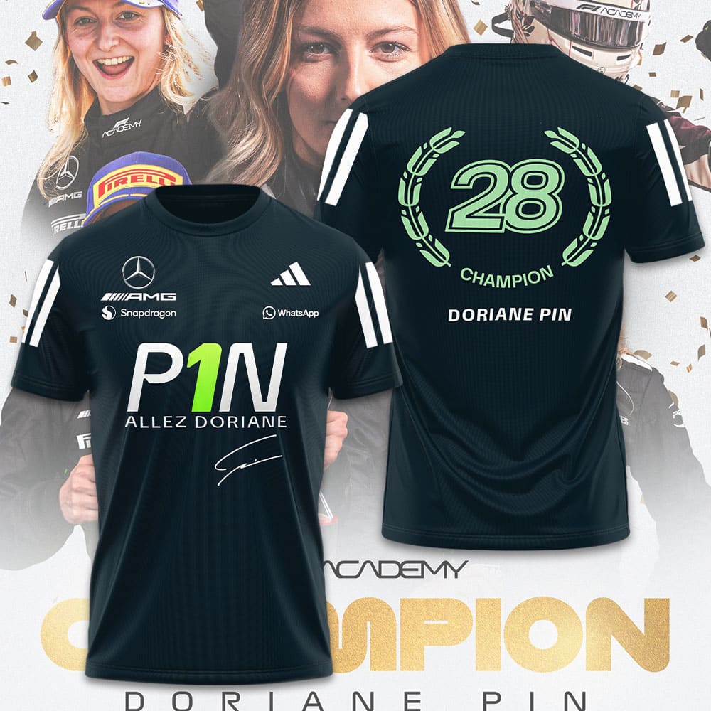 Doriane Pin x Mercedes AMG Petronas F1 Team 3D Apparel – GNE4672