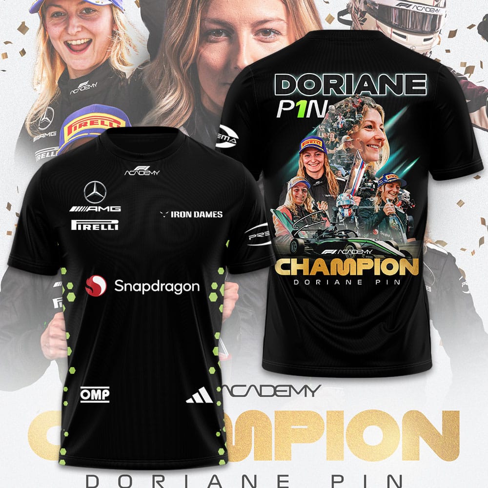 Doriane Pin x Mercedes AMG Petronas F1 Team 3D Apparel – GNE4673