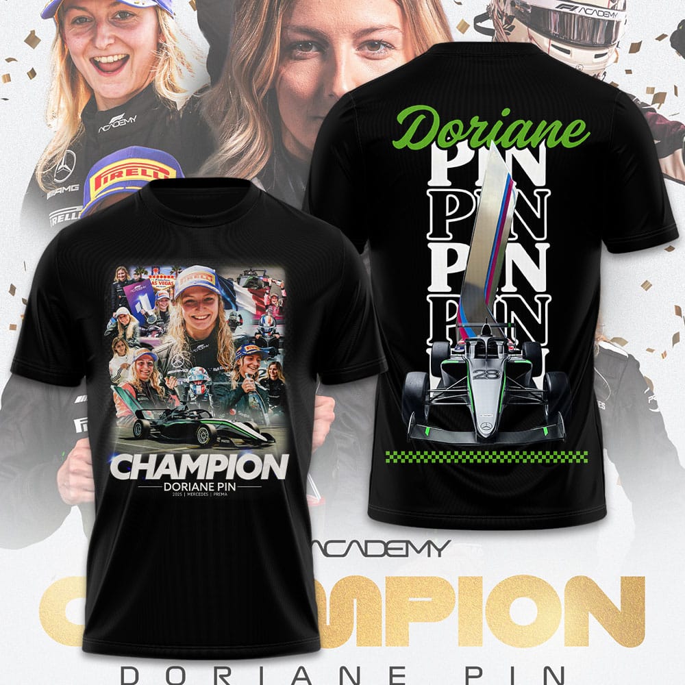 Doriane Pin x Mercedes AMG Petronas F1 Team 3D Apparel – GNE4674