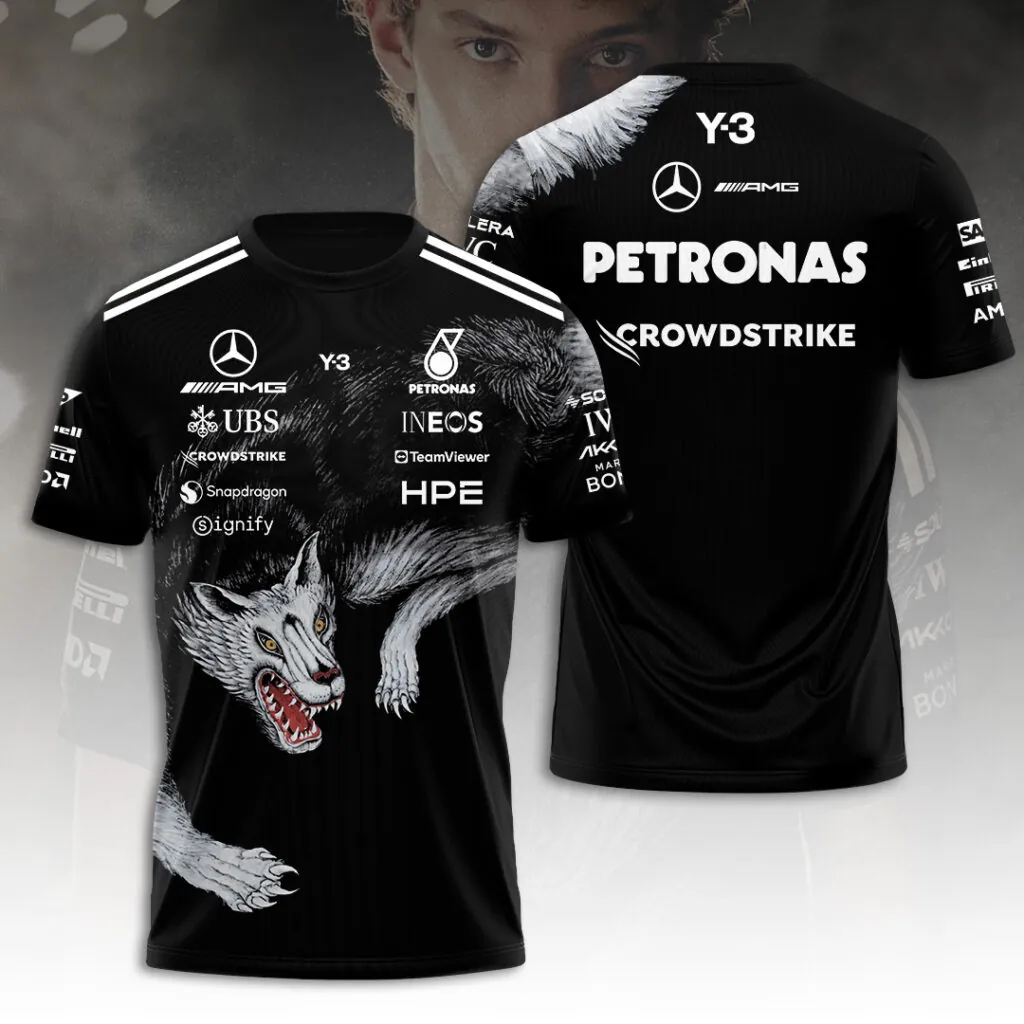Custom name Mercedes-AMG Petronas Mercedes AMG Petronas F1 Team x Y-3 3D Apparel – TANTN51756 Full Custom Name 2024 for motocross girls and dirt bike riders ...