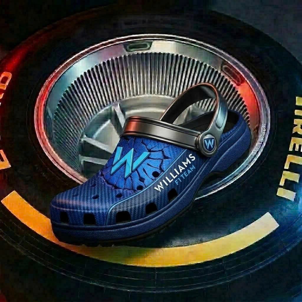 Williams F1 Team Racing Clogs Shoes For Men Woman and Kids