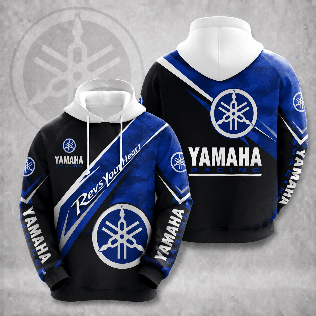 Yamaha Racing Hoodie – Motocross Pullover X113