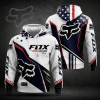 Fox Racing American Flag Hoodie 250 Years of Freedom – Patriotic Motocross Hoodie for Men & Women X80
