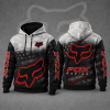 Fox Racing Hoodie – Patriotic American Flag Motocross Pullover X92