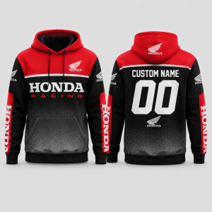 Honda Racing Custom Name & Number Apparel X58