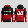 Honda Racing Custom Name & Number Apparel X60