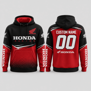 Honda Racing Custom Name & Number Apparel X60
