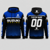 Suzuki Racing Custom Name & Number Apparel X62