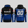 Suzuki Racing Custom Name & Number Apparel X64