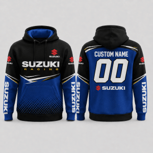 Suzuki Racing Custom Name & Number Apparel X64