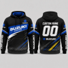 Suzuki Racing Custom Name & Number Apparel X65