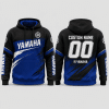 Yamaha Racing Custom Name Hoodie X56